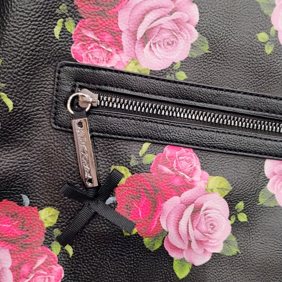 Betsy Johnson floral dot Backpack - Picture 5 of 8